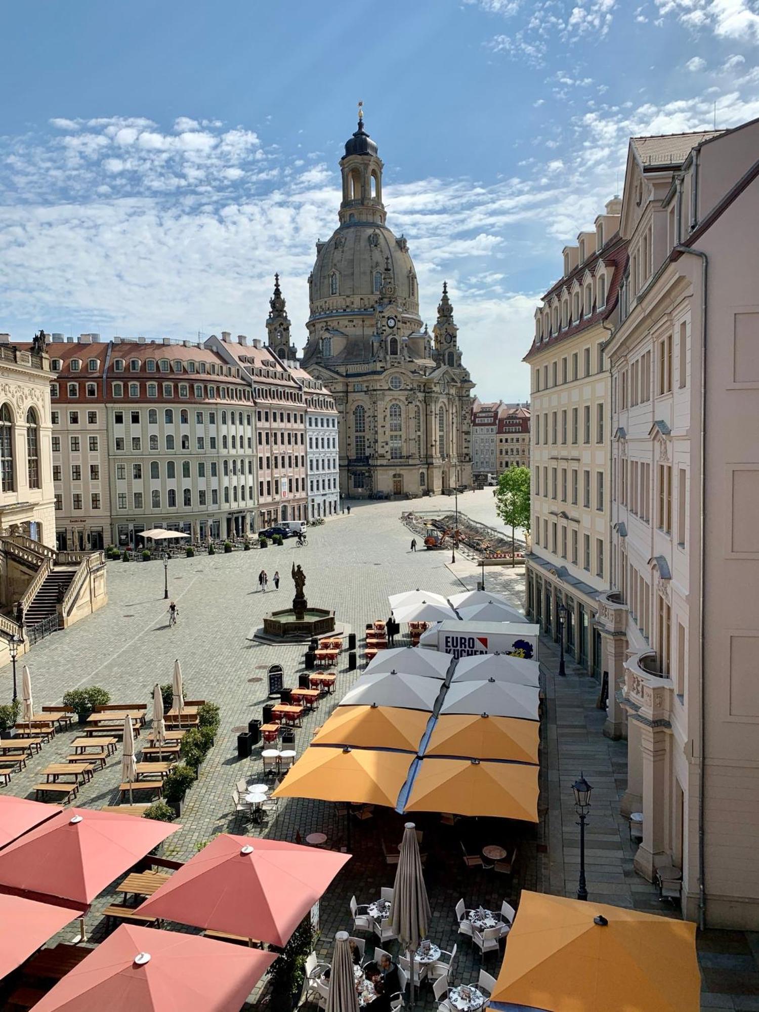 Familienapartment An Der Frauenkirche Dresde Exterior foto